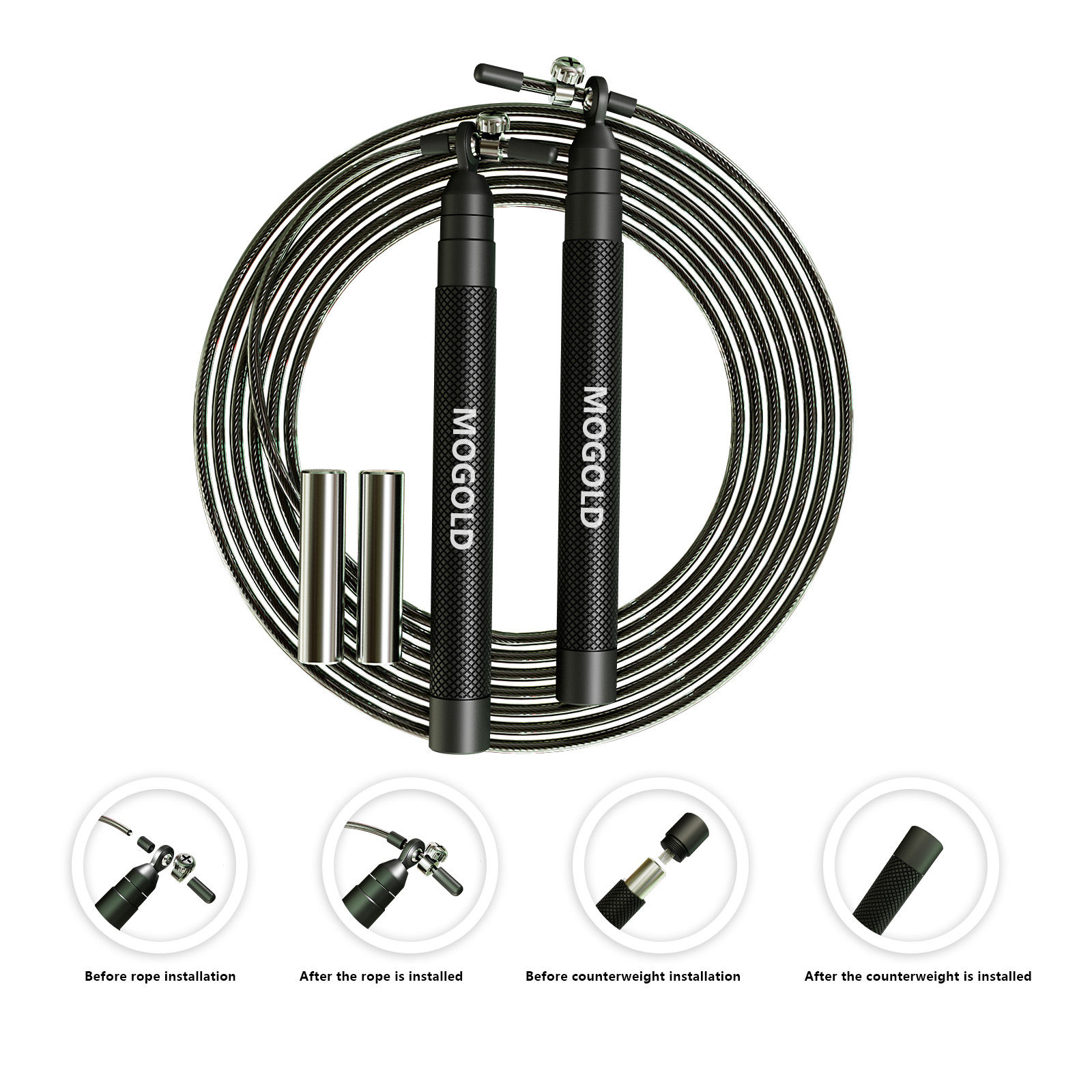 Crossfit Weighted jump rope gy - đánh giá và giá Crossfit Equipment