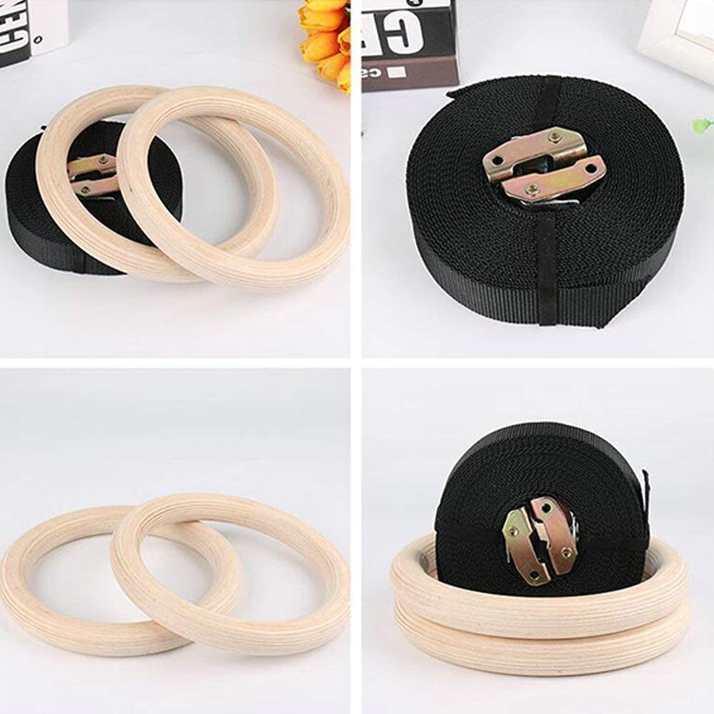 28/32MM Fitness Wooden Gymnast - đánh giá và giá Gymnastic Ring Wood