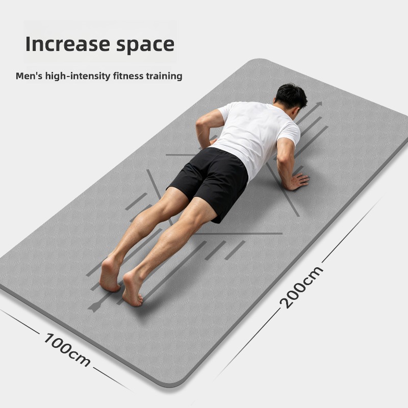 Large Size Yoga Mat Mens Fitne - đánh giá và giá Ab Mat Crunch