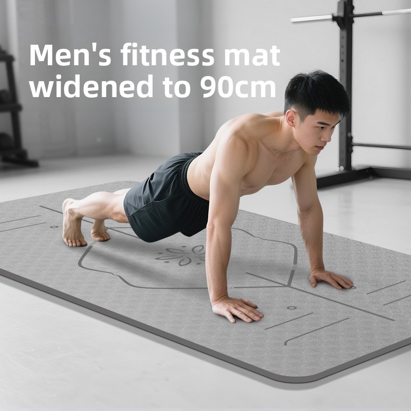 Large Size Yoga Mat Mens Fitne - đánh giá và giá Ab Mat Crunch