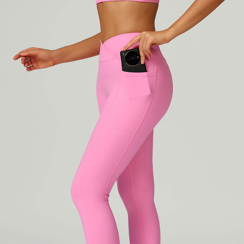 Cross Waist Head Yoga Leggings - đánh giá và giá Crossfit Equipment