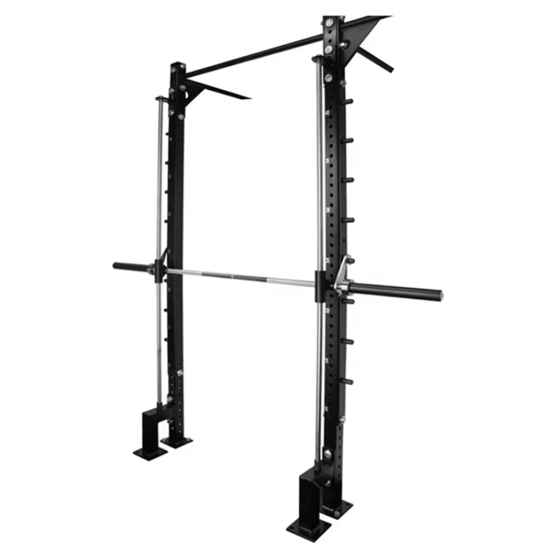 Wall‑Mounted Steel Squat Rack  - đánh giá và giá Crossfit Equipment