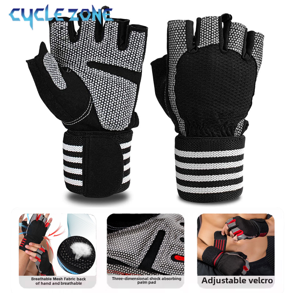 1 Pair Half Finger Gym Fitness - đánh giá và giá Crossfit Equipment