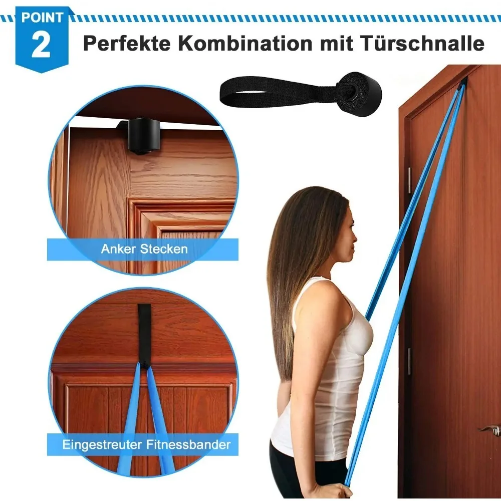 4Pcs/Set Elastic Fitness Bands - đánh giá và giá Crossfit Training Gear